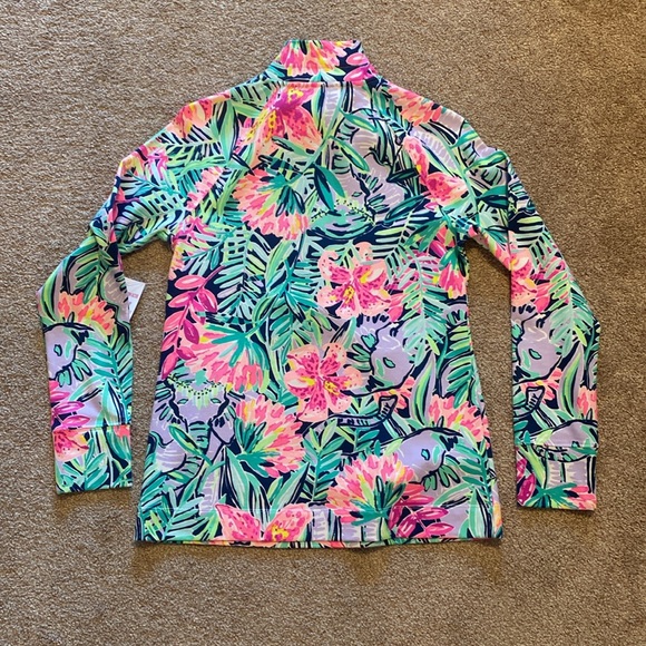 NWT Lily Pulitzer UPF 50+ Skipper Popover Quarter-Zip Top - Picture 2 of 7
